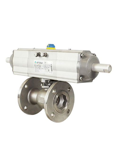 M1F一片式缩径法兰球阀